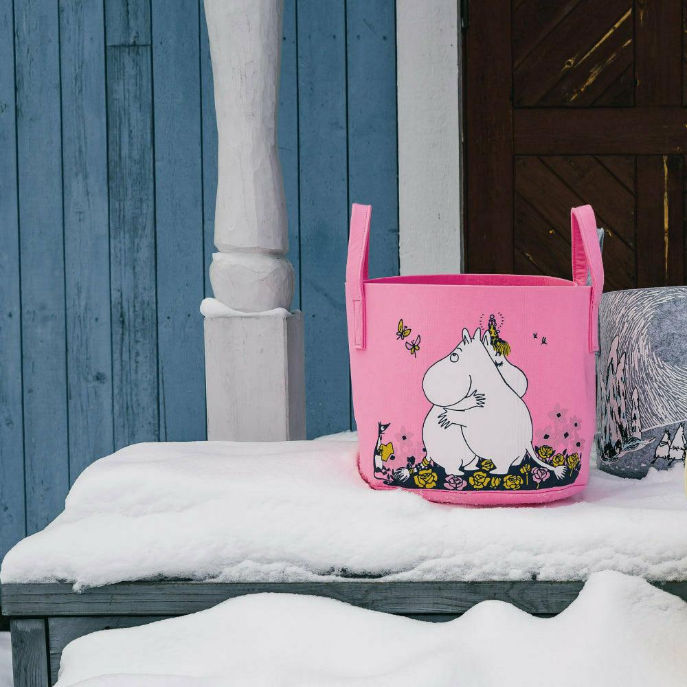 Moomin Hug Storage Basket 30L - Muurla Moomin Shop Maroc