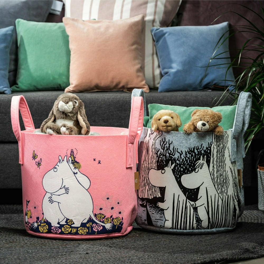 Moomin Hug Storage Basket 30L - Muurla Moomin Shop Maroc