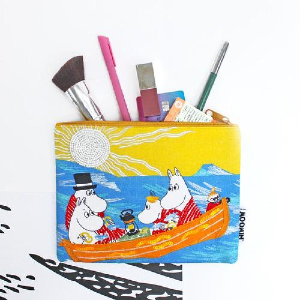 Moomin Ocean Large Pouch Moomin Shop Maroc