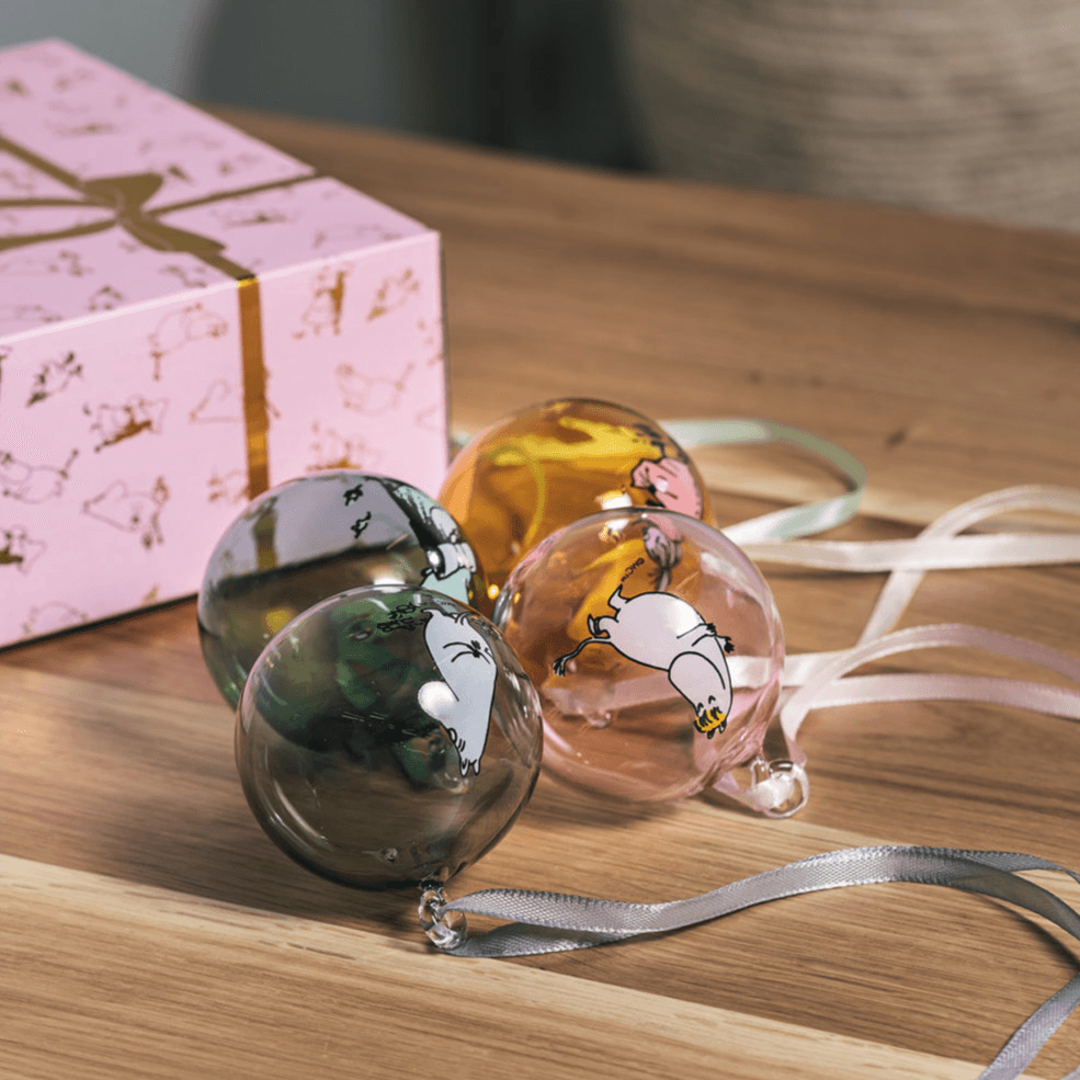 Moomin Originals Decoration Ball 4 set - Muurla Moomin Shop Maroc