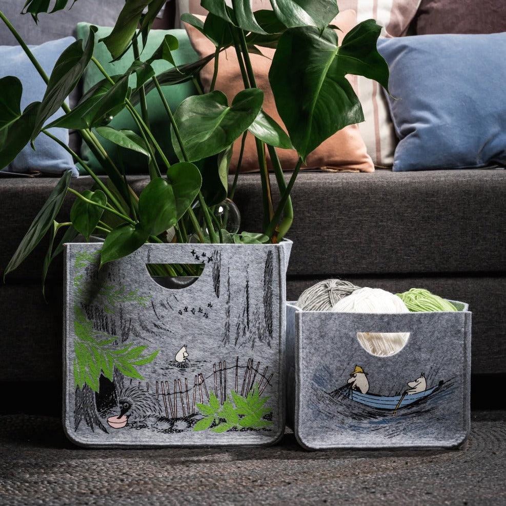Moomin Originals Gone Fishing Storage Basket - Muurla Moomin Shop Maroc
