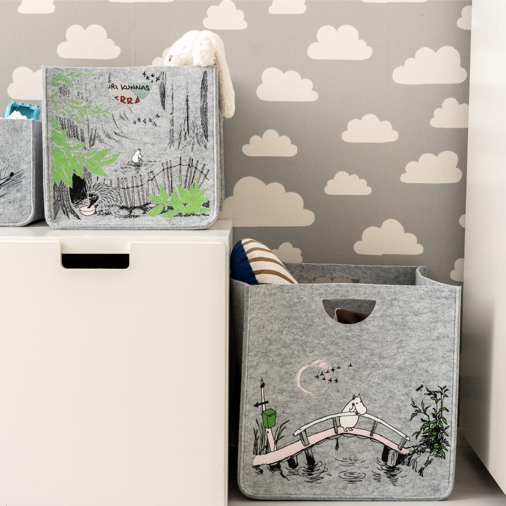 Moomin Originals In The Wild Storage Basket - Muurla Moomin Shop Maroc