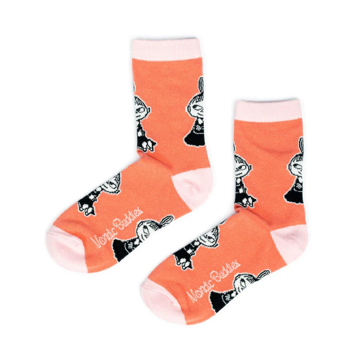 Moomin Socks Little My Red / Pink - Nordicbuddies Moomin Shop Maroc