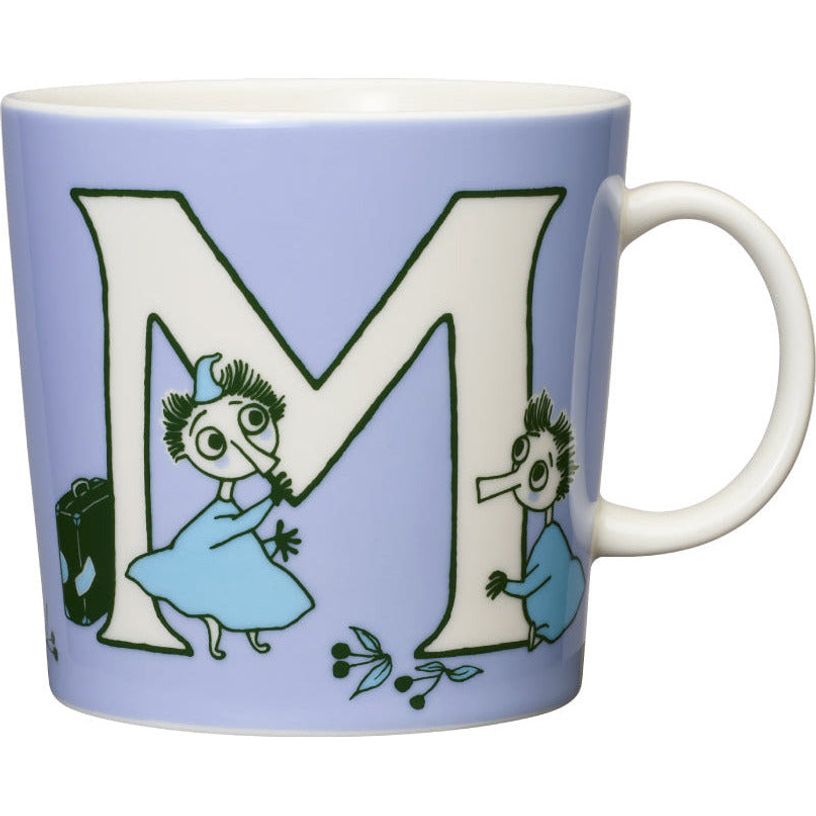 Moomin mug 0,4L ABC M - Moomin Arabia Moomin Shop Maroc