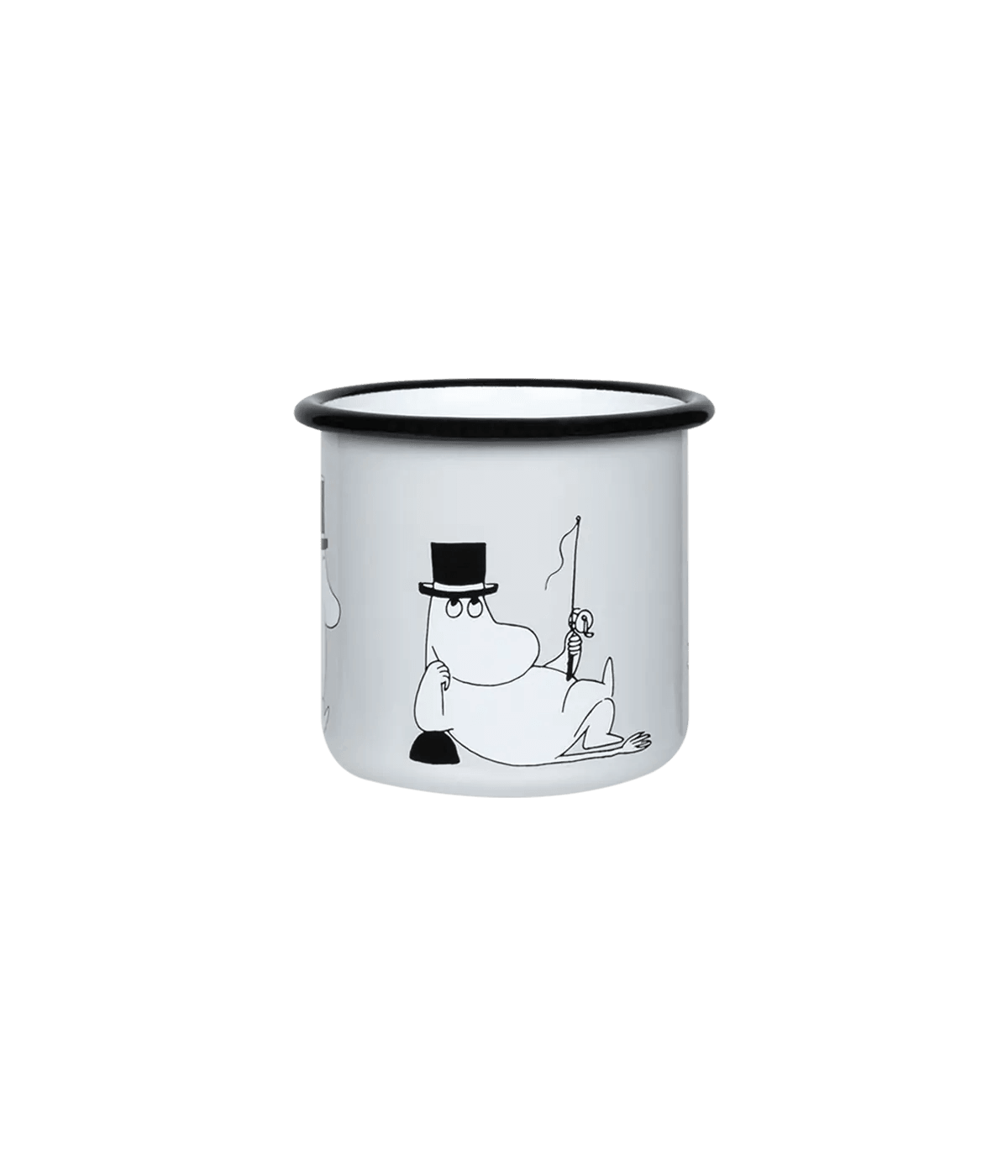 Moominpappa Retro Mug Grey 3,7 dl - Muurla Moomin Shop Maroc