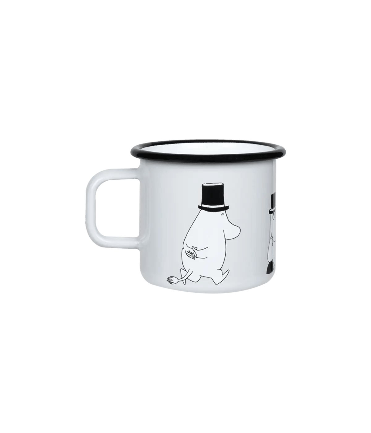 Moominpappa Retro Mug Grey 3,7 dl - Muurla Moomin Shop Maroc