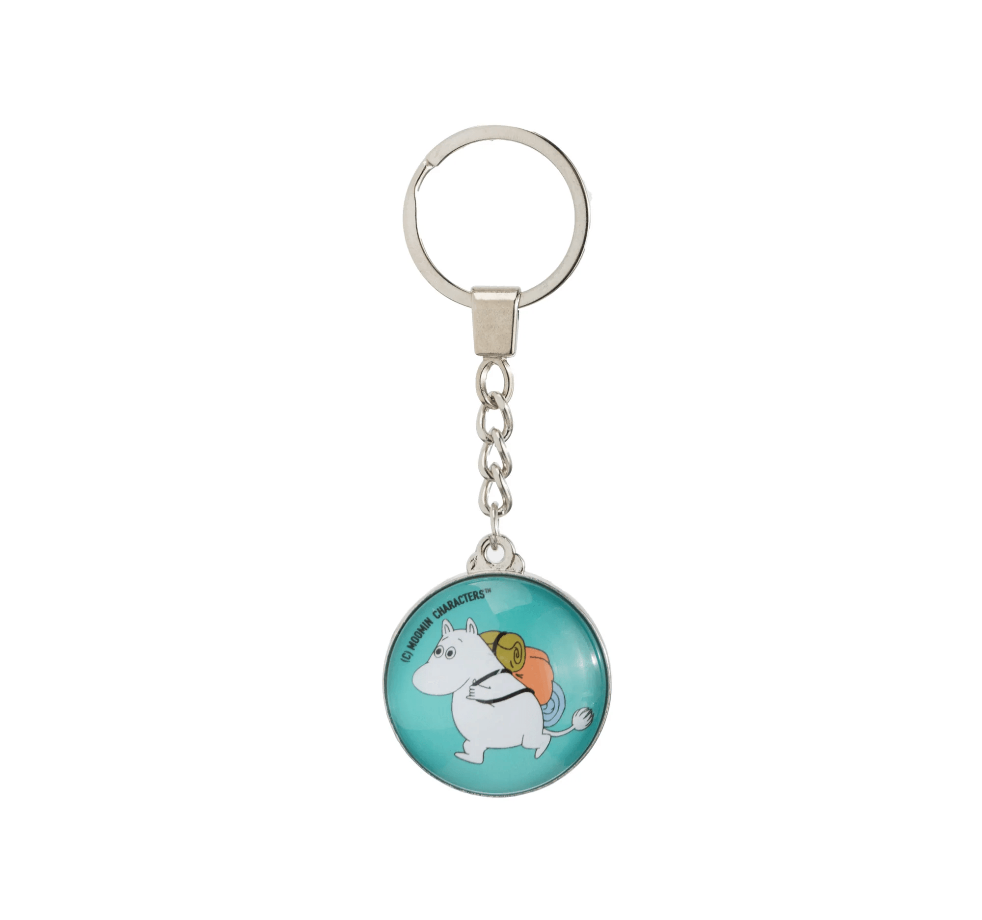 Moomintroll Adventuring Keyring - Nordicbuddies Moomin Shop Maroc