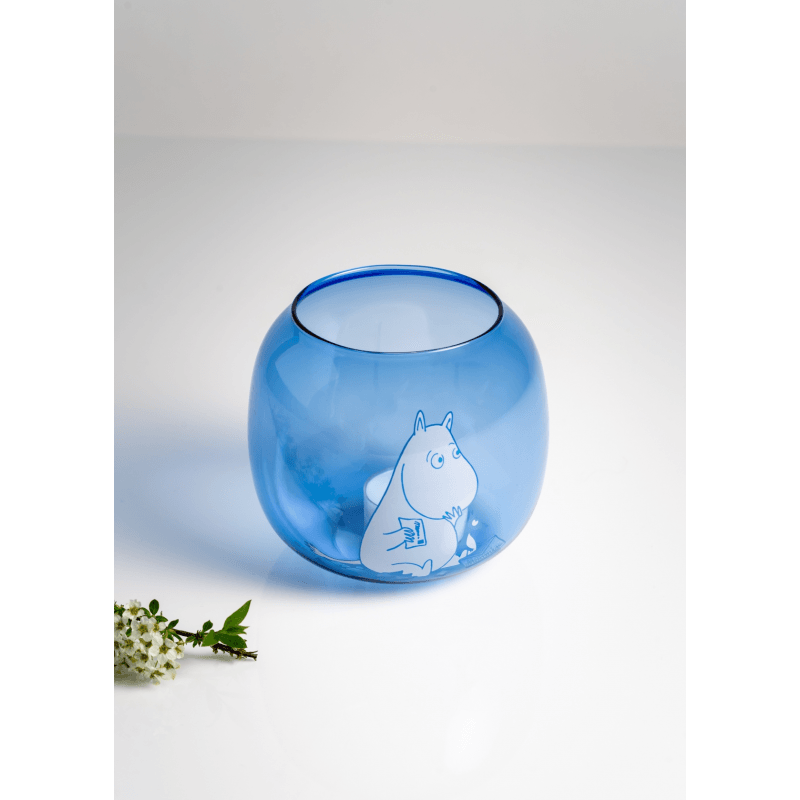 Moomintroll Candle Holder Blue - Muurla Moomin Shop Maroc