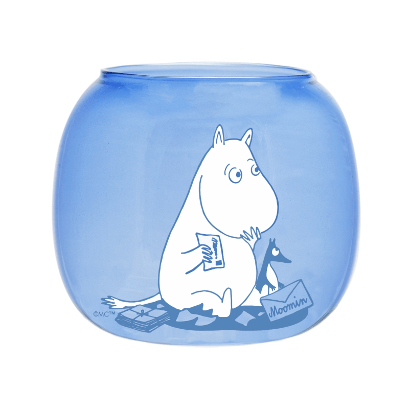 Moomintroll Candle Holder Blue - Muurla Moomin Shop Maroc