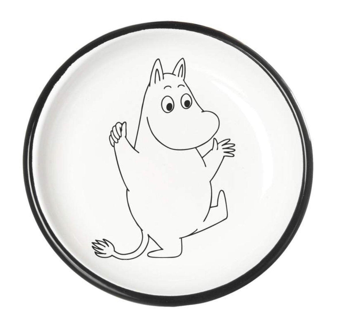 Moomintroll Plate 18 cm - Muurla Moomin Shop Maroc