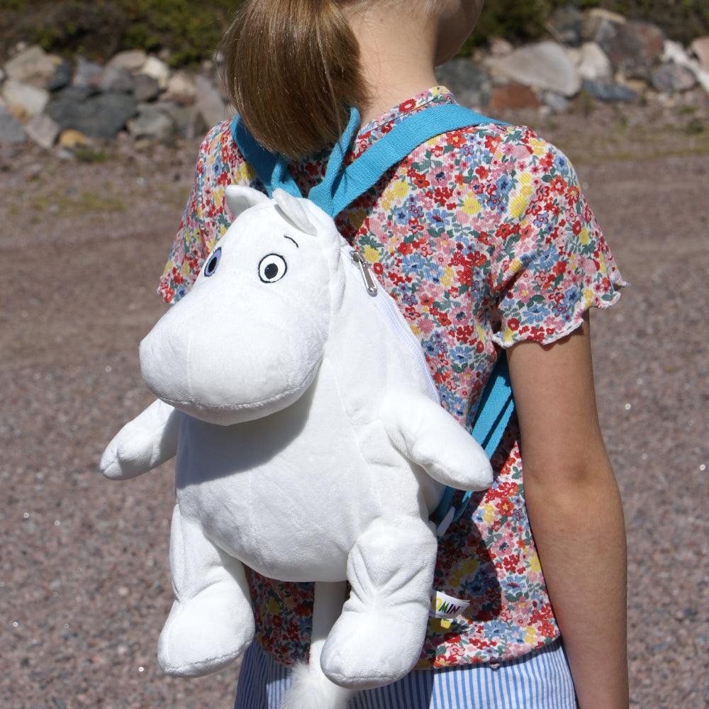 Moomintroll Plush Backpack - Aurora World Moomin Shop Maroc