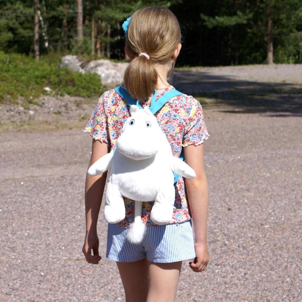 Moomintroll Plush Backpack - Aurora World Moomin Shop Maroc