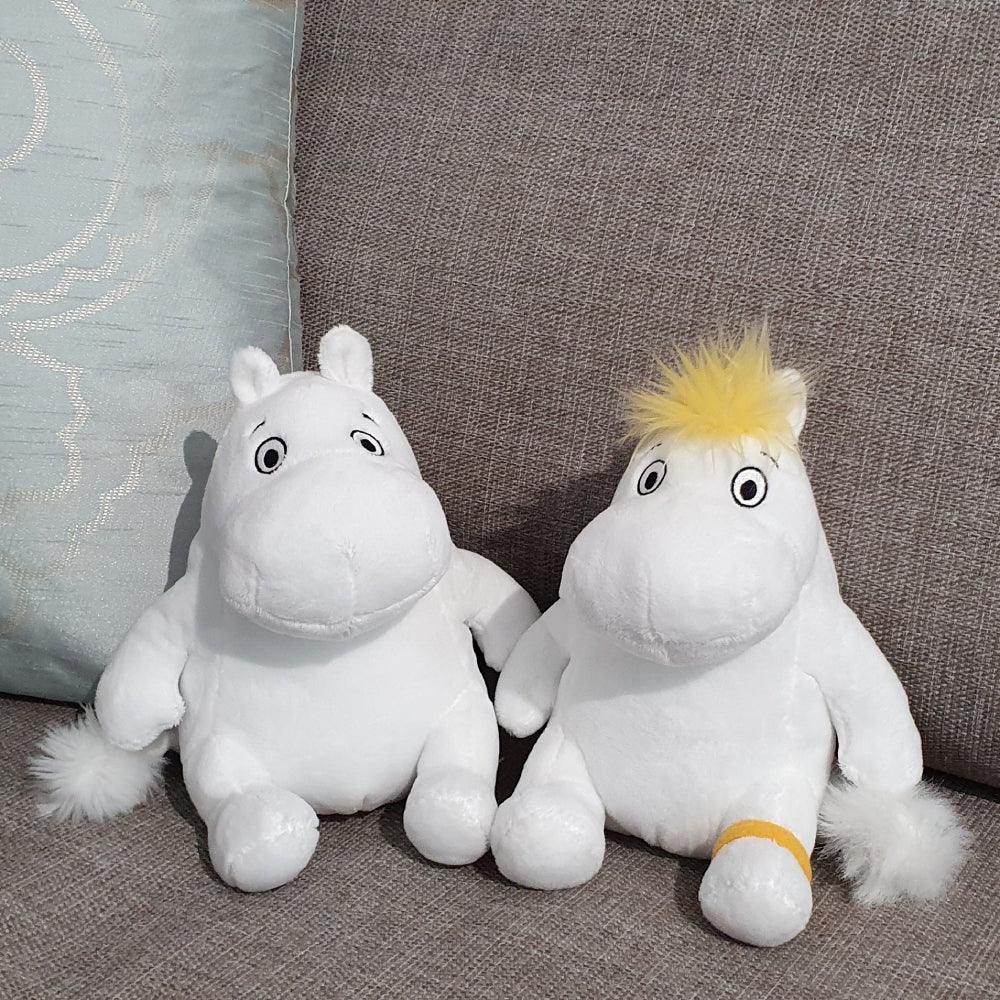 Moomintroll Plush Toy 20,5cm - Aurora World Moomin Shop Maroc