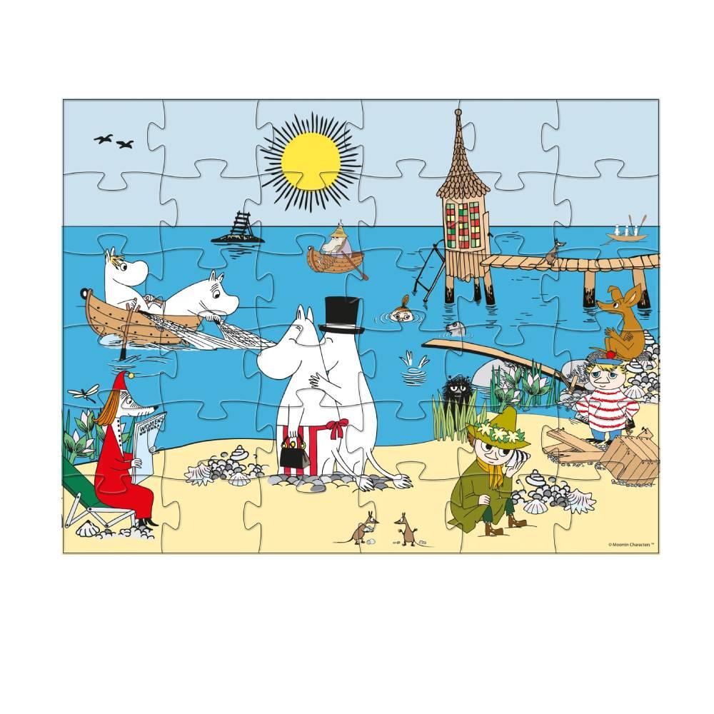 Moomintroll &amp; The Sea Puzzle - Barbo Toys Moomin Shop Maroc