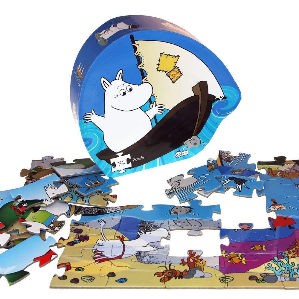 Moomintroll &amp; The Sea Puzzle - Barbo Toys Moomin Shop Maroc