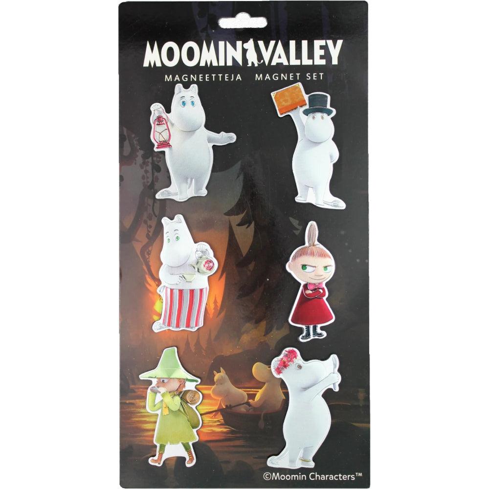 Moominvalley Magnets 6-pack - TMF-Trade Moomin Shop Maroc