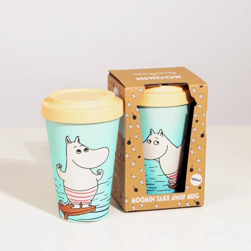 Take away Mug Moomintroll Swimming - Nordicbuddies Moomin Shop Maroc