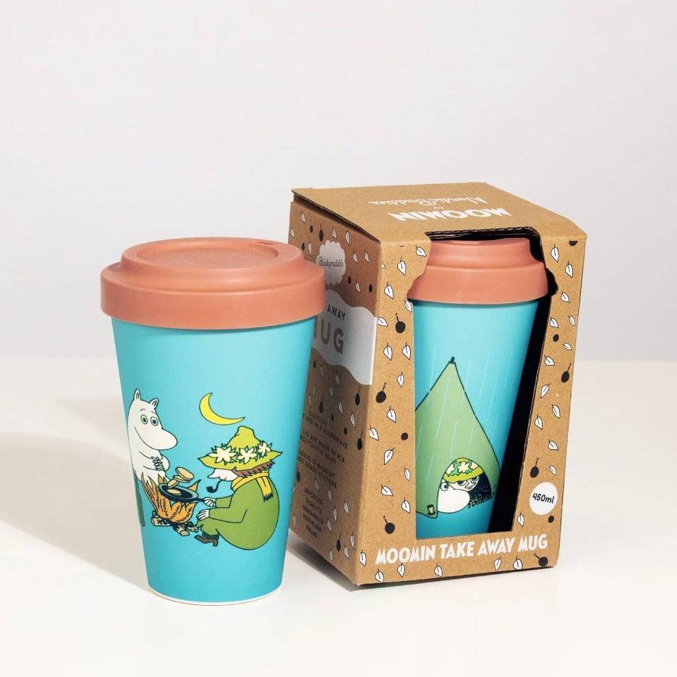 Take away Mug Moomintroll and Snufkin Camping - Nordicbuddies Moomin Shop Maroc