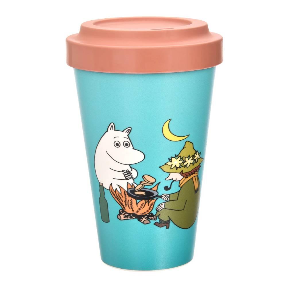Take away Mug Moomintroll and Snufkin Camping - Nordicbuddies Moomin Shop Maroc