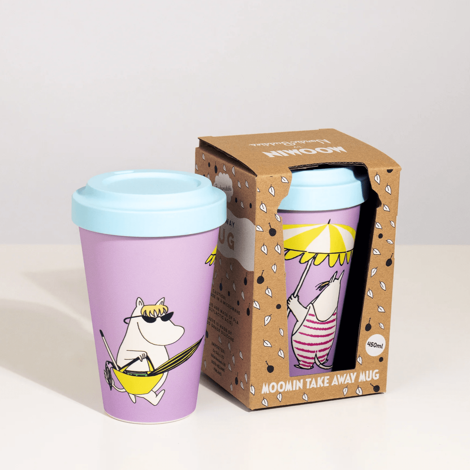 Take away Mug Snorkmaiden at the Beach - Nordicbuddies Moomin Shop Maroc